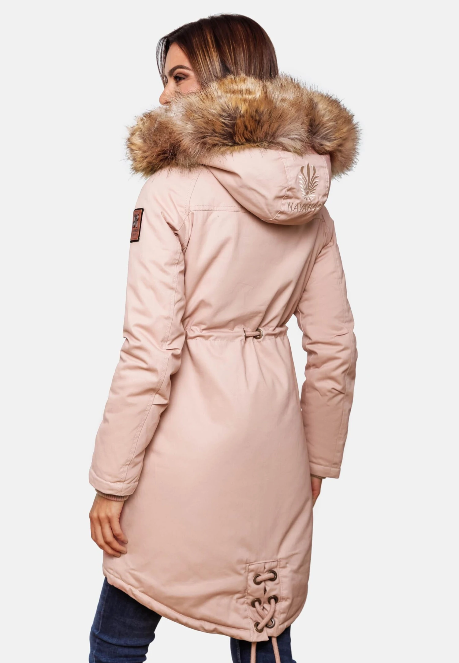 Navahoo Parkas Winterparka Rosinchen Dames Rosa 8 Navahoo Parkas Winterparka Rosinchen Dames Rosa - Afbeelding 8