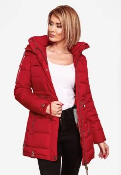 Navahoo Daliee - Winterjas - Light Red -Navahoo Mode Exporteren Winkel 018258431bb24e468ec3ff06782443c4
