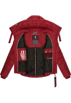Navahoo Amayaa - Winterjas - Blood Red -Navahoo Mode Exporteren Winkel 01c8d3335163482fba0220238f45d3a9