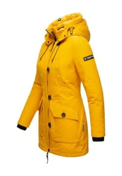 Navahoo Freeze Storm - Parka - Dark Yellow -Navahoo Mode Exporteren Winkel 030d562210b743e6b48b8ecf46e9a2a5