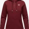 Navahoo Hoodies Sweatshirt Zauberelfe Dames Bordeaux