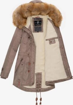 Navahoo Parkas Winterparka La Viva Dames Greige -Navahoo Mode Exporteren Winkel 054a6d74021ee4d3ad6b32f206b80ee0