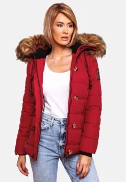 Navahoo Zoja - Winterjas - Blood Red -Navahoo Mode Exporteren Winkel 05829f636e9642258ed8e118b17e8fa2
