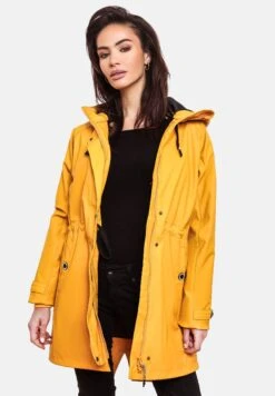 Navahoo Rainy Flower - Parka - Amber Yellow -Navahoo Mode Exporteren Winkel 068fc5dd34b6436f944b59d100cdf6a0