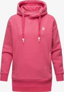 Navahoo Hoodies Sweatshirt Silberengelchen Dames Pitaja Roze