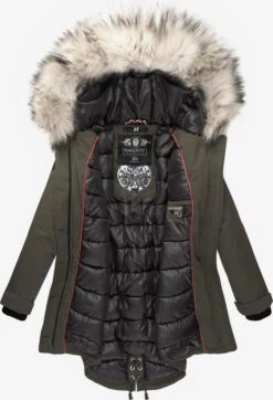 Navahoo Parkas Winterparka Dames Greige -Navahoo Mode Exporteren Winkel 082f78f2757347bc74659cb5f39c2fbb