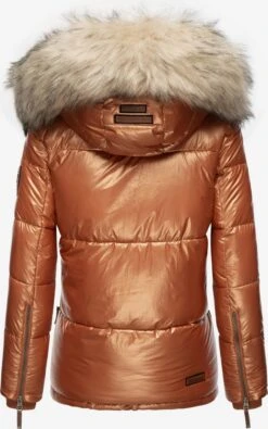 Navahoo Winterjassen Winterjas Tikunaa Dames Bruin -Navahoo Mode Exporteren Winkel 08a7d61621a07285655719376b38e6a4