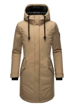 Navahoo Letiziaa - Winterjas - Taupe -Navahoo Mode Exporteren Winkel 0926d8bbcb7a45e2b8a24d8b92ec9903