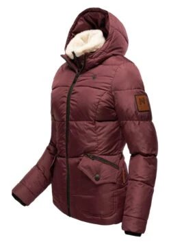 Navahoo Megan - Winterjas - Dark Red Melange -Navahoo Mode Exporteren Winkel 0f5e14e52b55475d8e2c96f2493a8a43