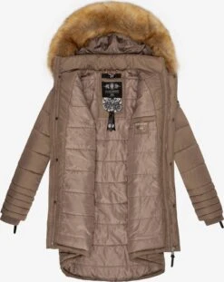 Navahoo Wintermantels Wintermantel Papaya Dames Bruin / Sepia -Navahoo Mode Exporteren Winkel 0fc2e426479b420d28047a683550a9f9