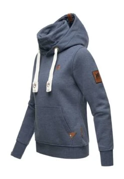Navahoo Raniaa - Hoodie - Dusty Blue Melange -Navahoo Mode Exporteren Winkel 1121ec6b18614e7dbed2bfb5ec63b8d3