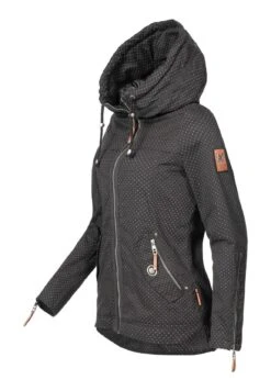 Navahoo Wekoo - Parka - Schwarz Dots -Navahoo Mode Exporteren Winkel 123c7706bc8e40fca2009796925b5423