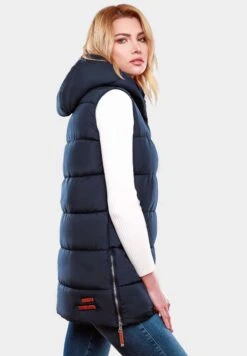 Navahoo Madilynaa - Bodywarmer - Dark Blue -Navahoo Mode Exporteren Winkel 1240b8f86c3f4304b7816ba25b82c305