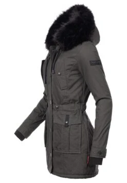 Navahoo Luluna - Winterjas - Grey -Navahoo Mode Exporteren Winkel 12e7b00484d542bd8b9f544bf0836dfa