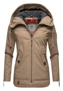 Navahoo Wekoo - Parka - Taupe -Navahoo Mode Exporteren Winkel 12f2b3fe81e74aaab2a55e06ddcf7d26