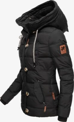 Navahoo Winterjassen Winterjas Zoja Dames Zwart -Navahoo Mode Exporteren Winkel 156532929cd8d932b15c5a79eb691da3
