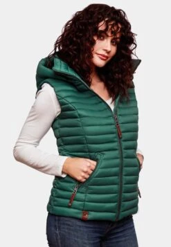 Navahoo Bodywarmers Bodywarmer Shadaa Dames Donkergroen -Navahoo Mode Exporteren Winkel 16788a157eb60a5ec445c13f9699f5c0