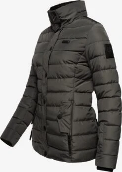 Navahoo Winterjassen Winterjas Milianaa Dames Antraciet -Navahoo Mode Exporteren Winkel 16f7a7ad42095666dd6438dc2569c913