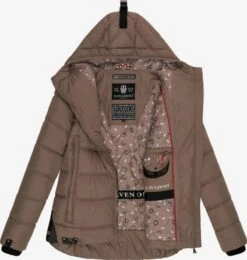 Navahoo Winterjassen Winterjas Renesmee Dames Lichtbruin -Navahoo Mode Exporteren Winkel 1802fea37adbbde4e52a4a219949bda3