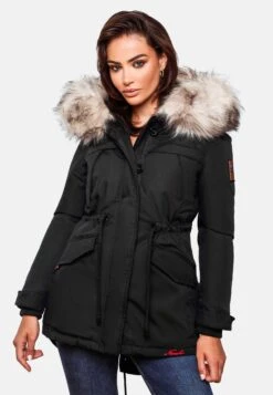 Navahoo Parkas Winterparka Dames Zwart -Navahoo Mode Exporteren Winkel 1933e26bb959b9155ac23c25afc921ad