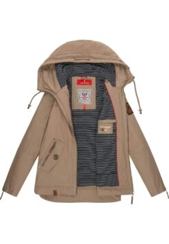 Navahoo Wekoo - Parka - Taupe -Navahoo Mode Exporteren Winkel 1a879ddc98694e2db743ef208b69dd1f