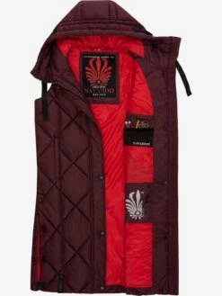 Navahoo Bodywarmers Bodywarmer Schnuckel Dames Bordeaux / Grenadine -Navahoo Mode Exporteren Winkel 1b9ed72ca00b9d2ac87269ada27c9cc2