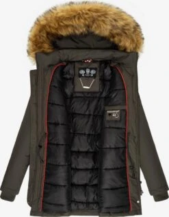 Navahoo Wintermantels Wintermantel Dames Donkergrijs -Navahoo Mode Exporteren Winkel 1e68252b11b608c959192be3c5e6d1a1