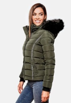 Navahoo Winterjassen Winterjas Miamor Dames Olijfgroen -Navahoo Mode Exporteren Winkel 1fdd65edc983d31542e48199668e5263