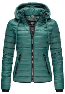 Navahoo Lulana - Jas - Petrol Melange -Navahoo Mode Exporteren Winkel 20ef20c88df04de9a326da66c6385f63