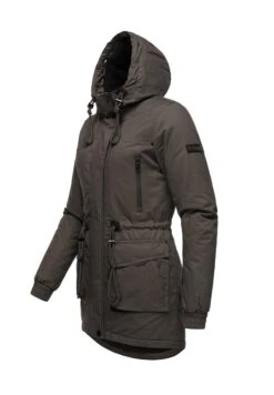 Navahoo Olessaa - Winterjas - Dark Grey -Navahoo Mode Exporteren Winkel 24470dceedcb409bb6dfa10b8f40c4f2