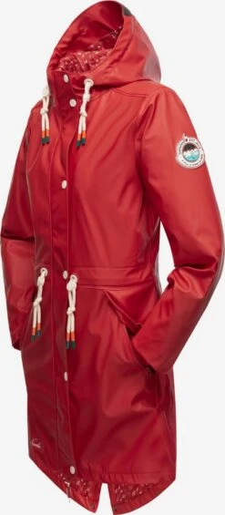 Navahoo Outdoor Jassen Functionele Jas Tropical Storm Dames Vuurrood -Navahoo Mode Exporteren Winkel 24dd2d2f34bc6113296d042f64c7ab42