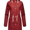 Navahoo Flower Of Ocean - Parka - Blood Red