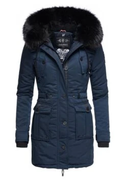 Navahoo Luluna - Winterjas - Blue -Navahoo Mode Exporteren Winkel 273835cf4a594cb7953c006ef206caa1