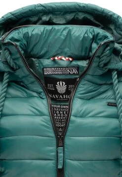 Navahoo Lulana - Jas - Petrol Melange -Navahoo Mode Exporteren Winkel 27775143c08946a6a428fe7e86ebf201