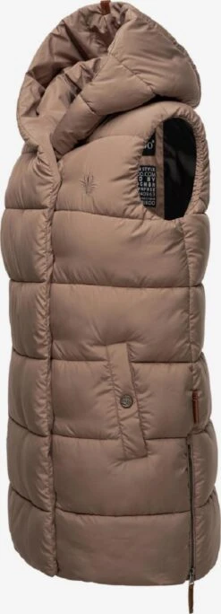 Navahoo Bodywarmers Bodywarmer Madilynaa Dames Taupe -Navahoo Mode Exporteren Winkel 290b11d6efdd95e193878775383eaeb9