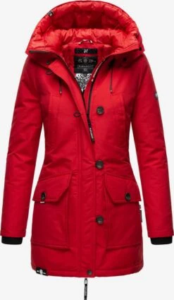 Navahoo Parkas Winterparka Freeze Stoorm Dames Rood -Navahoo Mode Exporteren Winkel 2a0740acaee5ee1bf693fce554f77ea2