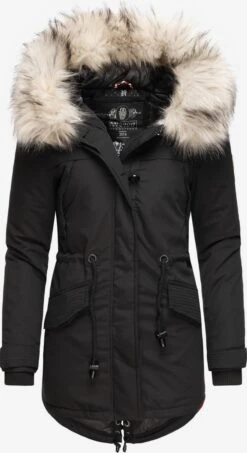Navahoo Parkas Winterparka Dames Zwart