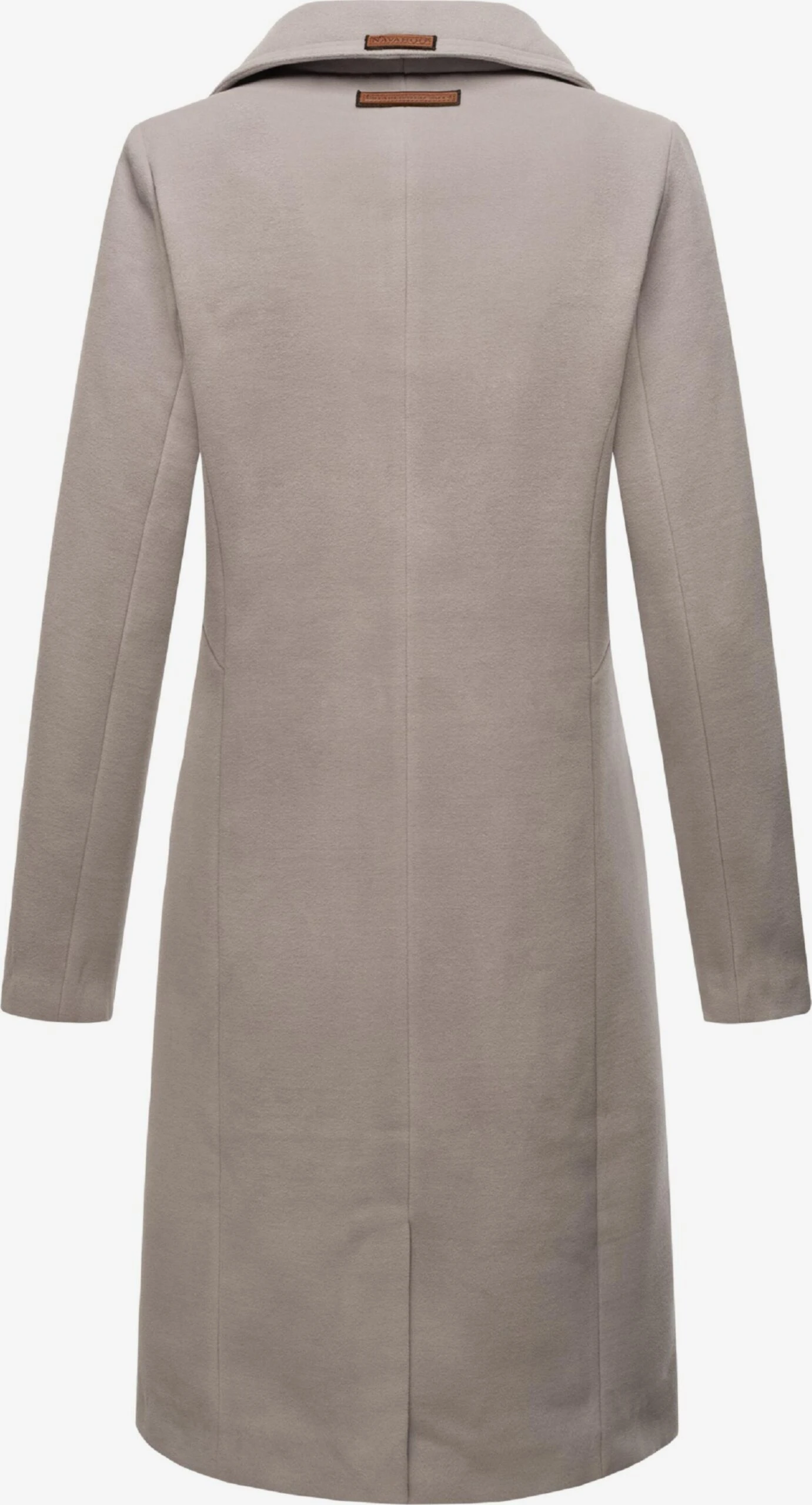 Navahoo Wintermantels Wintermantel Wooly Dames Rookgrijs 3 Navahoo Wintermantels Wintermantel Wooly Dames Rookgrijs - Afbeelding 3