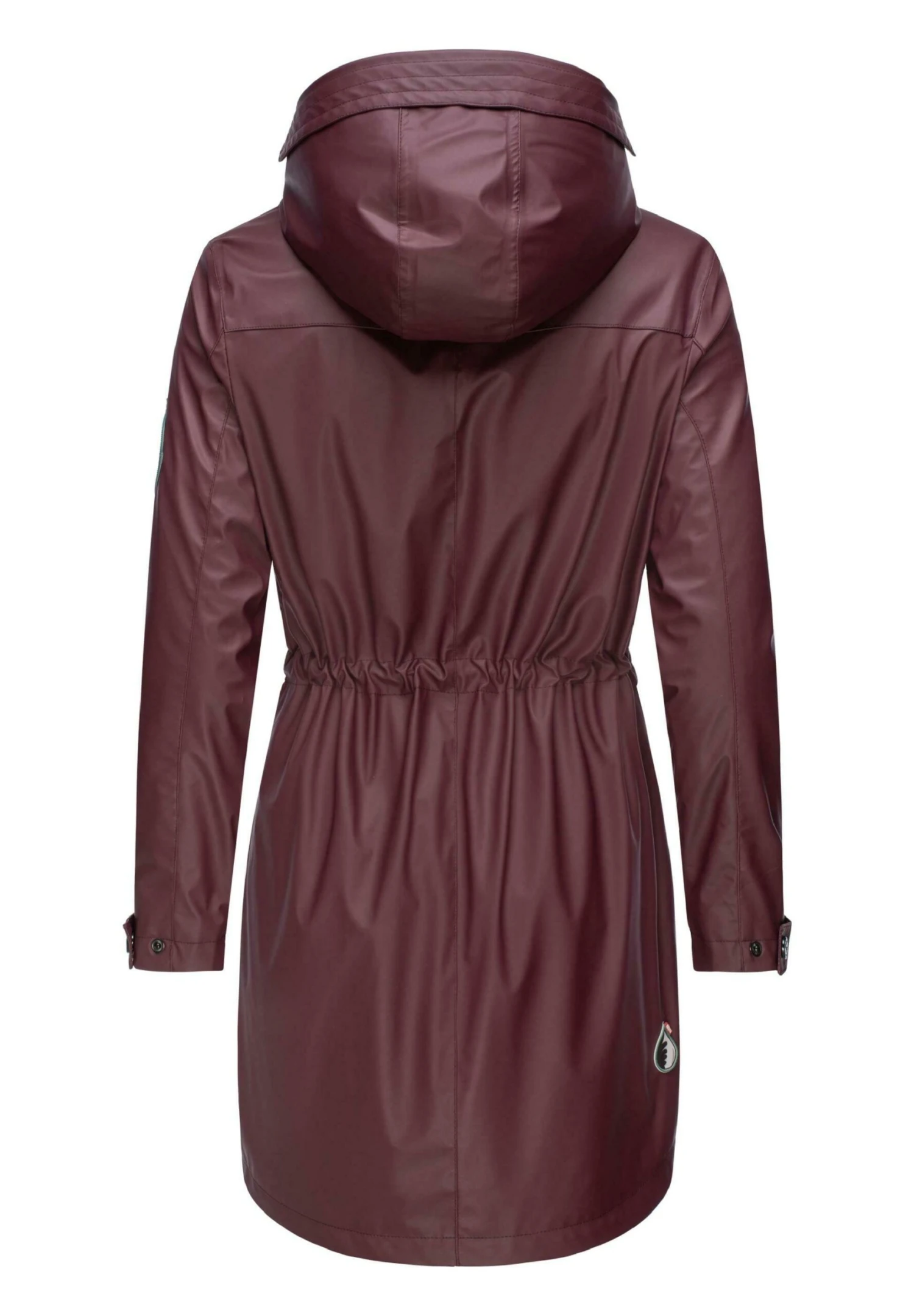 Navahoo Deike - Parka - Dark Red Melange 2 Navahoo Deike - Parka - Dark Red Melange - Afbeelding 2