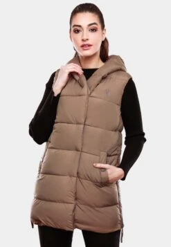 Navahoo Bodywarmers Bodywarmer Madilynaa Dames Taupe -Navahoo Mode Exporteren Winkel 2cf3c3640b63d1dca96309699f0deb0d