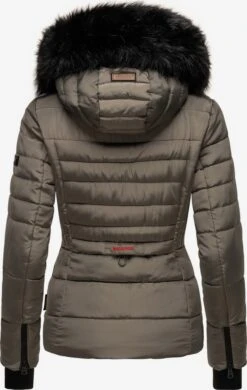 Navahoo Winterjassen Winterjas Adele Dames Grijs -Navahoo Mode Exporteren Winkel 2d35bc03c1ebe3f96dc962b687263fc4