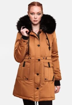 Navahoo Parkas Winterparka Luluna Dames Cognac -Navahoo Mode Exporteren Winkel 2f9546fb963d4aac2d50a848298c6e9f