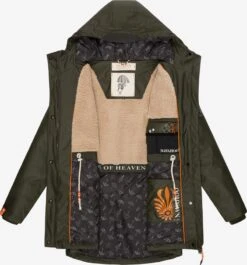 Navahoo Regenmantels Tussenmantel Rainy Forest Dames Olijfgroen -Navahoo Mode Exporteren Winkel 2fa0ffed5dd8d0cfc1ff4aabb69f4cef