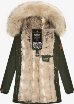 Navahoo Parkas Winterparka Cristal Dames Olijfgroen -Navahoo Mode Exporteren Winkel 318c01161d8032273e18a356160e07a8