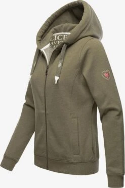 Navahoo Sweatvesten Sweatvest Engelshaar Dames Olijfgroen -Navahoo Mode Exporteren Winkel 31b26cf4eb214c1aa5d6f80cc95c2217