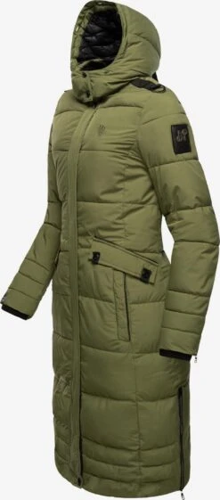 Navahoo Wintermantels Wintermantel Fahmiyaa Dames Kaki -Navahoo Mode Exporteren Winkel 33fbd54cfcc34f6557d1a91cc4128ac4