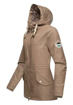 Navahoo Ocean Heart - Parka - Taupe -Navahoo Mode Exporteren Winkel 3650147de91640e6a3f3ab78e282b000
