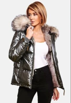 Navahoo Winterjassen Winterjas Tikunaa Dames Antraciet -Navahoo Mode Exporteren Winkel 3673e162752a28a64ac76dca9b758710