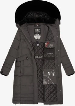 Navahoo Wintermantels Wintermantel Fahmiyaa Dames Antraciet -Navahoo Mode Exporteren Winkel 37448b011ae502a6614614a8462d4353