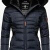 Navahoo Winterjassen Winterjas Melikaa Dames Navy